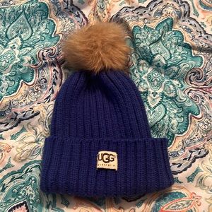 Blue Ugg Beanie